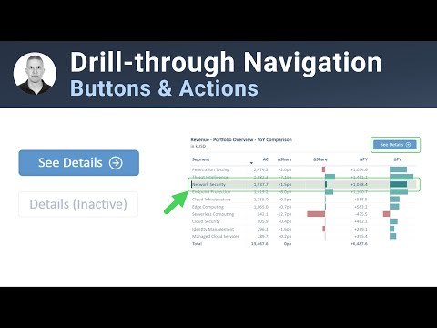 How to Set up the Navigation for Drill-through in Power BI - 8 UI Hints