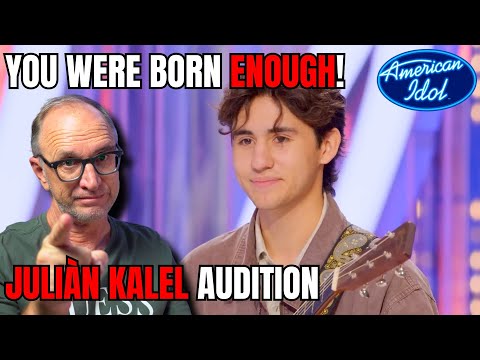 Vocal Coach Reacts: JULIÀN KELEL's powerful original about mental health battles - Idol Audition!