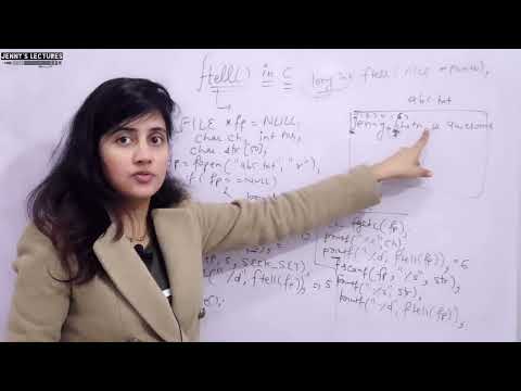 C_128 ftell () function in File Handling | C Programming Language