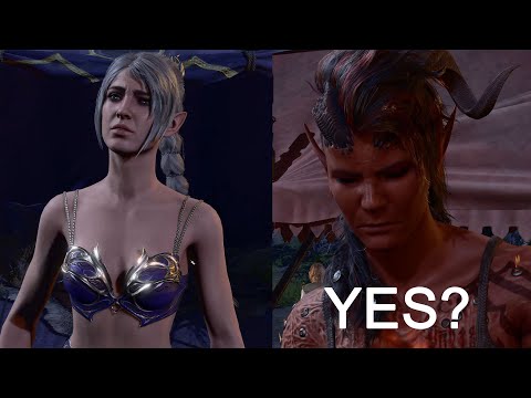 Baldur's Gate 3: Halsin Polyamorous Offer - All Romance Rejections & Acceptance [Custom Male]