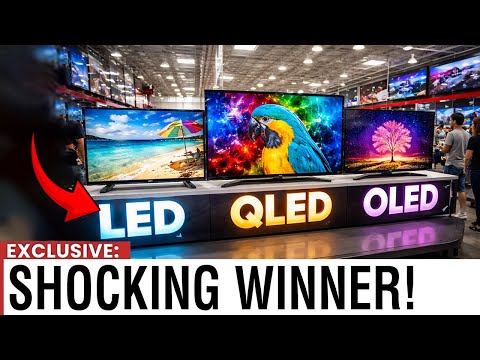 OLED vs Mini LED vs QLED vs LED | The Blind Test That Shocked Everyone