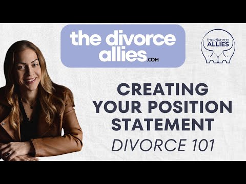 Your Words, Your Power: Build a Divorce Position Statement to Anchor the Deal (Financial Mediation)