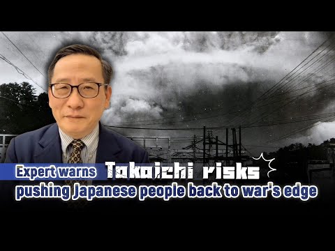 Full video: Expert warns Takaichi risks pushing Japanese people back to war's edge