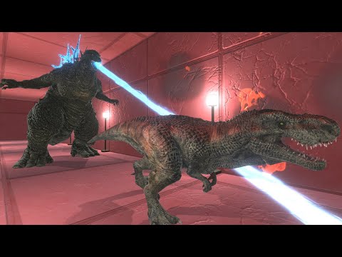 Tunnel of Death | Run Before Godzilla Minus One Gets You! - Animal Revolt Battle Simulator