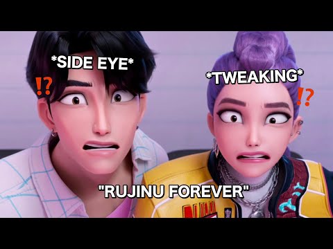 Rumi and Jinu being a chaotic duo for over 3 minutes straight