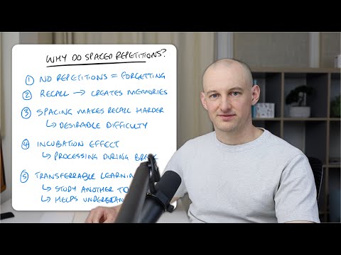 How To Do Spaced Repetitions - The Only Way To Retain What You Study Long-Term