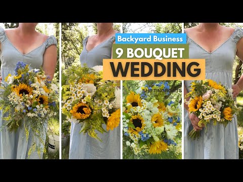 Is My Flower Farm Big Enough for a 9 Bouquet Wedding?