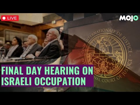 THE HAGUE LIVE | Final Day Hearing On Israeli Occupation | Palestine | Gaza | Israel | ICJ