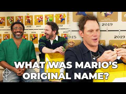 The Super Mario Galaxy Movie cast answers our gacha questions