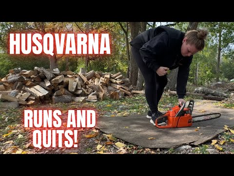 Rescuing A Husqvarna 120 Chainsaw |   Second Chance At Life  #hipa