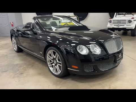 2011 Bentley Continental GTC  80-11 Edition walk around video ￼￼