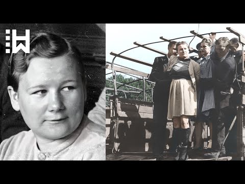 Grausame Hinrichtung einer NS-Wache, die weibliche Häftlinge im Schlamm ertränkte & zu Tode prügelte