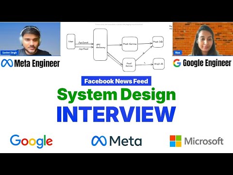 Facebook News Feed System Design | Mock Interview FAANG 2025