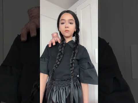 I turned myself into WEDNESDAY (JENNA ORTEGA) NEW VIDEO OFFICIALXITLALI
