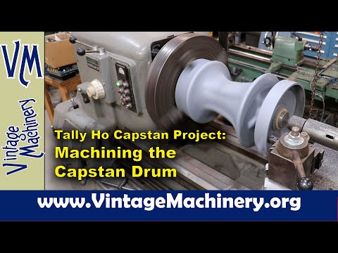 Tally Ho Capstan Project: Machining the Bottom of the Capstan Drum