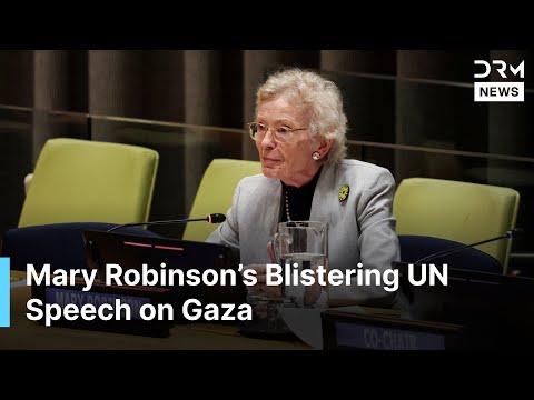 Former Irish President Delivers Keynote Address at UN Conference on Israel-Palestine | AQ1G
