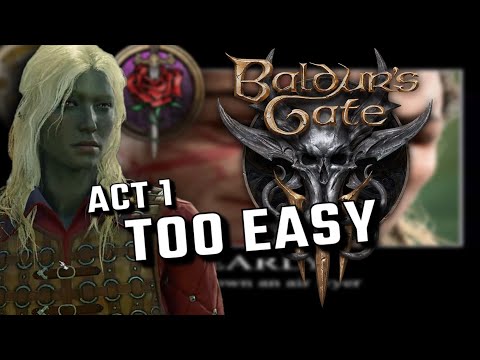 How I Easily Beat Act 1 of Baldur's Gate 3 on Honor Mode