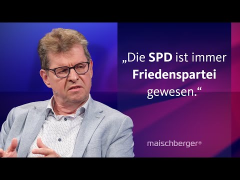 Mehr Diplomatie, weniger Waffen? Ralf Stegner und Carlo Masala diskutieren | maischberger