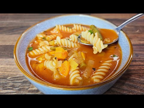 Suppenrezept von meinem italienischen Liebhaber! Leckere Suppe habe ich schon lange nicht gegessen!