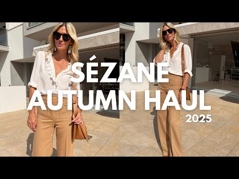 SEZANE HAUL AUTUMN 2025 | Parisian chic OUTFIT IDEAS