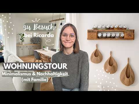 Minimalism Room Tour: A Visit with Ricarda | Minimalism & Sustainability 🌳
