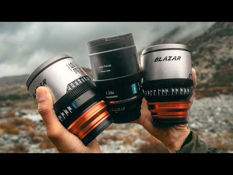 Comparing The First Autofocus Anamorphics | Sirui 40mm VS Blazar Apex 35mm & Apex 50mm