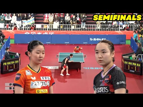 FULL MATCH | Miwa Harimoto vs  Mima Ito | Semifinals 2025 Japan National Championships