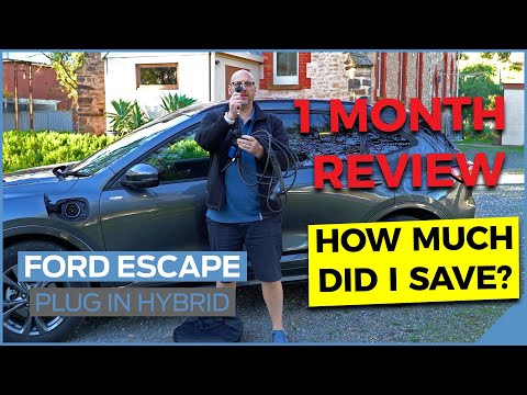 Fuel Savings! Ford Escape PHEV 1 month of driving review