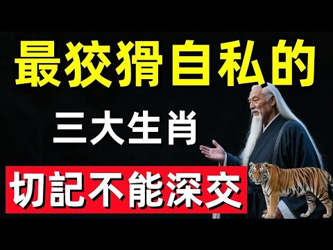 千萬別交心！這些生肖說一套做一套，專門坑熟人！#修行思維 #修行 #福報 #禪 #道德經 #覺醒 #開悟 #禅修