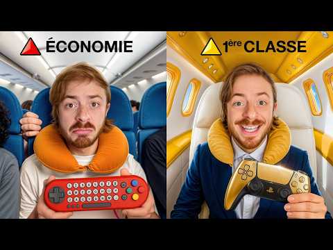 Je teste TOUTES les classes d'avion (première =  arnaque ??)