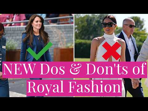 The NEW Dos and Don'ts of Royal Fashion After Queen Elizabeth! What Princess Kate Can Wear Now!