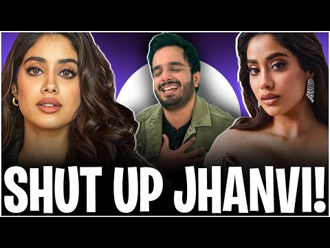 JHANVI KAPOOR's Interviews Make NO SENSE!