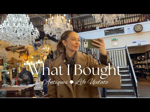 What I Bought Myself for Christmas, House Move Update & Antique Shopping