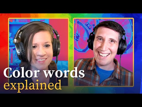 Did the Greeks have no word for blue? COLOR WORDS