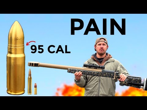 Can I Survive The Biggest Rifle Ever Made? - .950 Cal