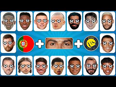 Can You Guess The Player By Song, Nationality, Eyes & Club 🤔⁉️ | Ronaldo,Messi, Neymar