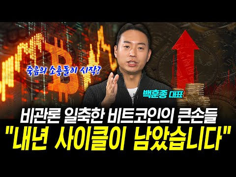 비트코인, 위기일까 기회일까…"지갑 닫으면 내년엔 후회합니다" (백훈종 대표) | 곽수종의 프리즘