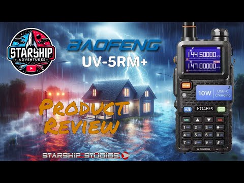 🔴Baofeng UV-5RM Full Review – 10W Power, USB-C, and Big Upgrades Over the UV-5R!