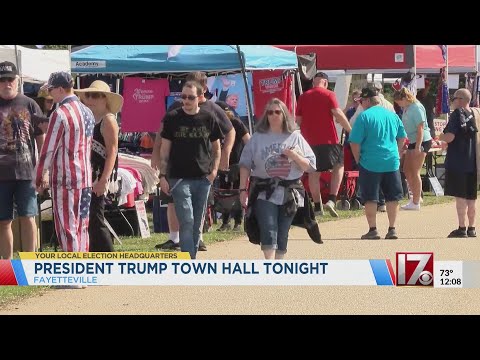 Trump campaign hosting Fayetteville town hall event