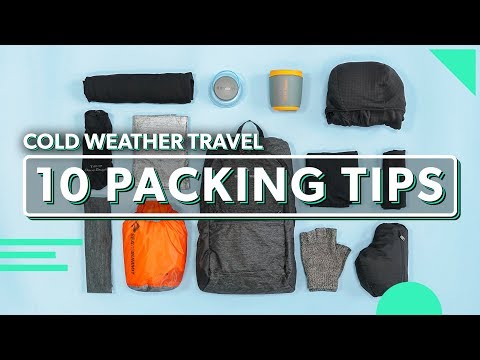10 Minimalist Packing Tips For Cold Weather Travel | How To Pack Light & Keep Warm (Fall & Winter)