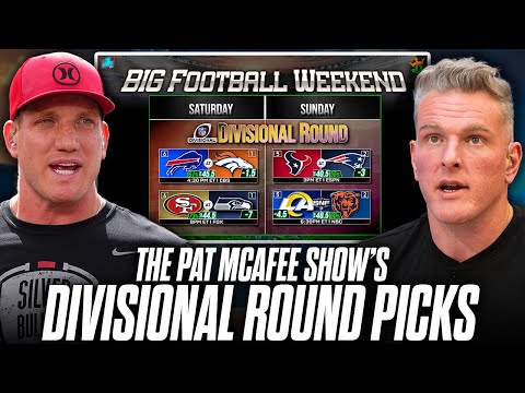The Pat McAfee Show's Picks For NFL's Divisional Round Weekend Games