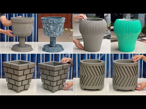 Unique And Beautiful Products Made From Cement - Great Ideas For The Garden!
