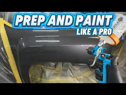 Auto Painting Made Easy - Step-by-Step Guide to Prepping and Painting Your Car at Home!