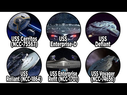 Every Legendary STAR TREK Ship Explained