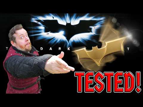 WHAT?! This Actually WORKS? Testing BATMAN'S BATARANG in REAL LIFE.