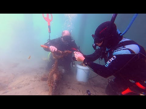 Finding Rare Jewelry & Knives Metal Detecting Under HIGHT CLUB