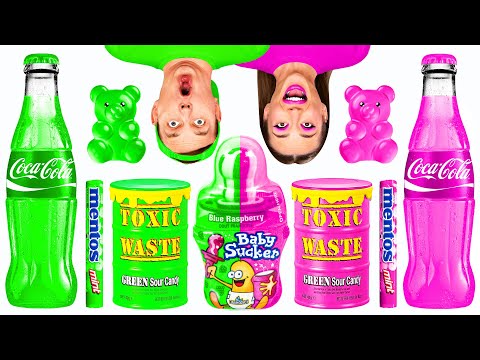 24 Часа Едим Еду Одного Цвета Челлендж | Забавные Кухонные Лайфхаки с BaRaDa Challenge