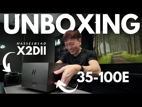 I flew to China to unbox the new Hasselblad X2Dii and 35-100E zoom lens!