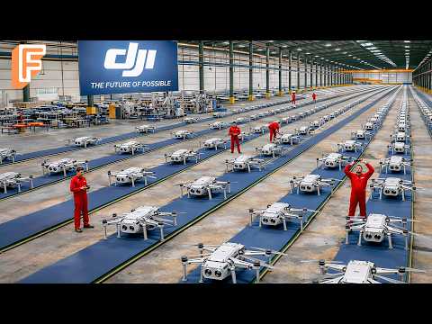 How Millions of Drones Are Made Inside DJI’s Massive Factory