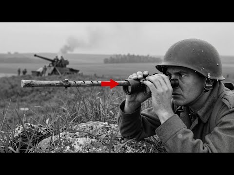 Avec un simple bâton, ce sniper a repéré un canon antiaérien allemand à 1 600 mètres